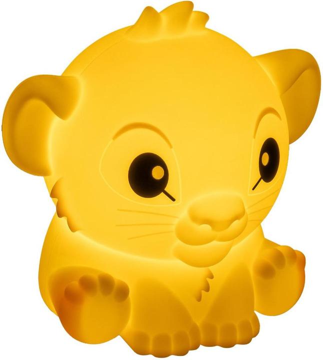 Actual product image Paladone Products Disney Squishy Glo silicone light The Lion King Simba 15 cm