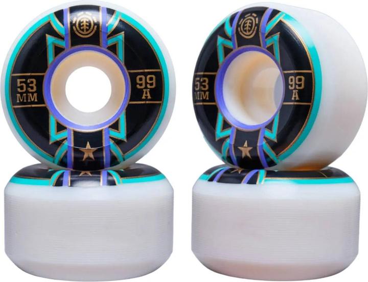 Element Banner Year 99A (x4) (53 mm)