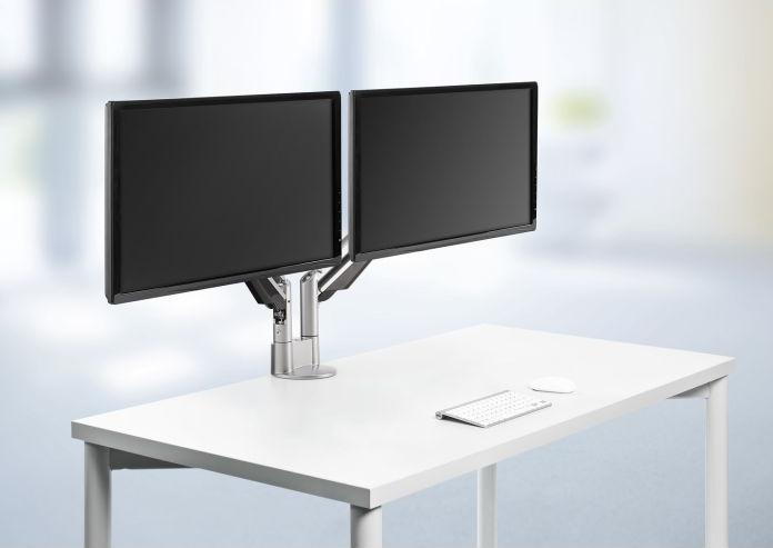 Image du produit Novus Clu Duo sans fixation sur table noir (Tables, 7 kg)