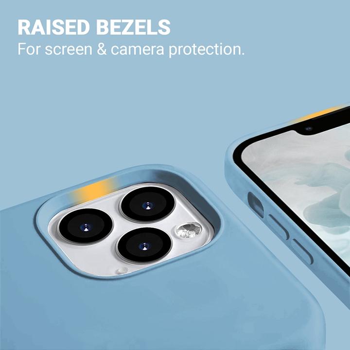 Produktbild Crong COLOR COVER - CASE IPHONE 13 PRO MAX (Blue) universal (Apple iPhone 13 Pro Max)