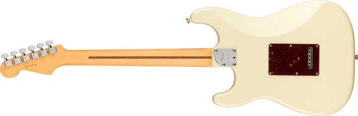 Actual product image Fender American Professional II Stratocaster Olympic White MN elektrische gitaar met koffer (Classical guitar)