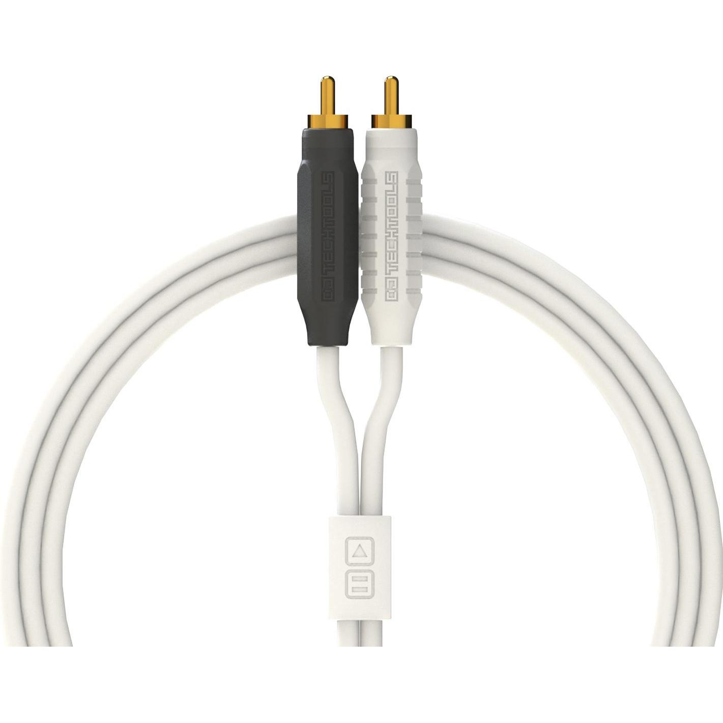 Thumbnail - DJTechTools Chroma Cables Audio MK2 RCA - RCA White, Audio Kabel