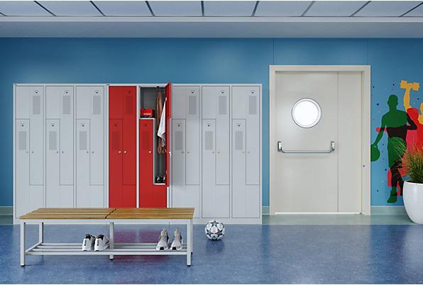 Produktbild eurokraft basic Z-Schrank (80 cm, 180 cm)