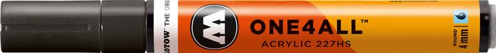 Produktbild Molotow Filzstift One4all 227HS signal bck 180 (Signalschwarz, 4 mm, 1 x)