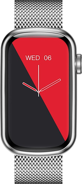 Actual product image Garett Wave RT Smartwatch (Silver, Steel)
