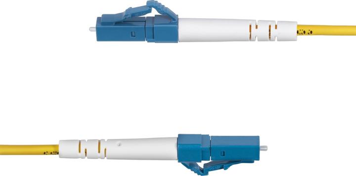Actual product image StarTech com 15m (49.2ft) LC to SC (UPC) OS2 Single Mode Simplex Fiber Optic Cable, 9/125µm, 40G/100 (S/UTP, CAT6, 15 m)