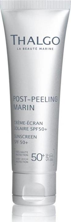 Thalgo Post-Peeling Marin Zonnebrandcrème (Zonnecrème gezicht, SPF 50+, 50 ml)