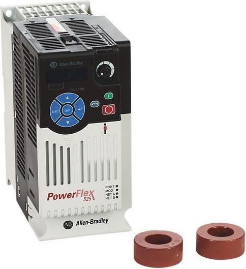 Allen Bradley Frequenzumrichter, PowerFlex 525, RS-485 / EtherNet/IP, 11A, 2.2kW, 200... 240V