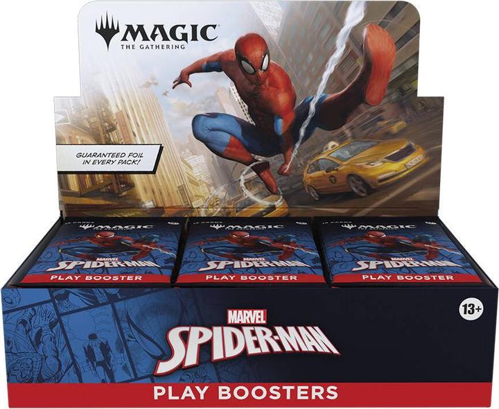 Produktbild Magic the Gathering Magic Spider-Man Box 24 Buste Play Booster ENG (Non Gar) (Englisch, Booster Display)