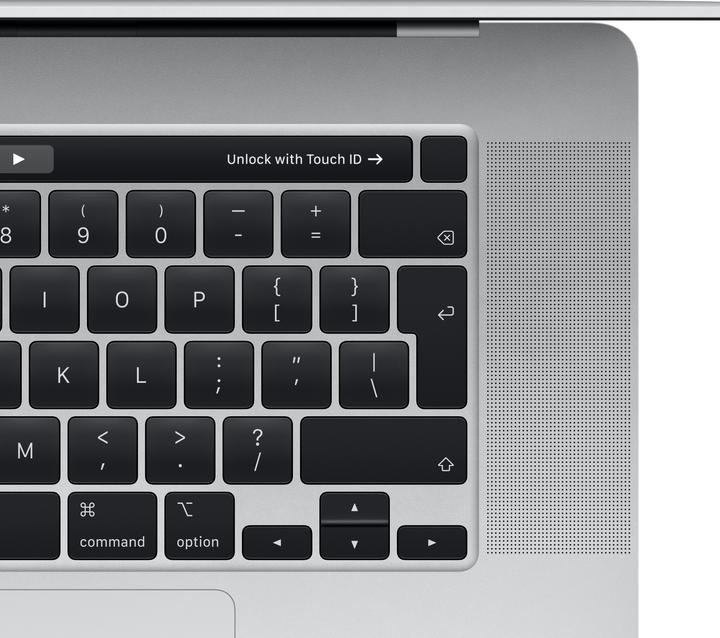 Actual product image Apple MacBook Pro 16 – 2019 (16", Intel Core i7-9750H, 16 GB, 512 GB, CH)