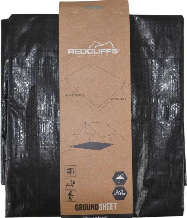Redcliffs Bodenplane und Zeltunterlage, 3 x 2 m