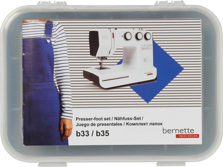 Produktbild Bernette Nähfuss - Set b33 / b35