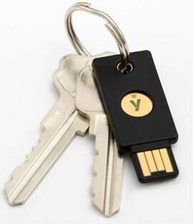 Actual product image Yubico YubiKey 5 NFC