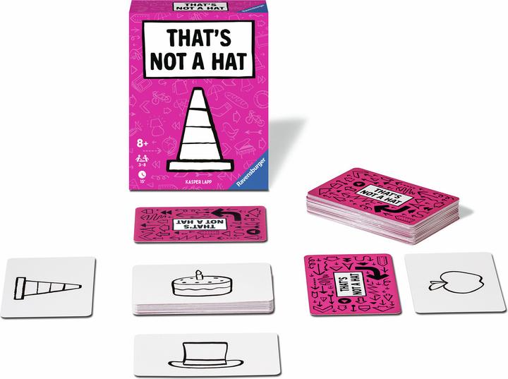 Actual product image Ravensburger That's Not A Hat - bluffing game (German)