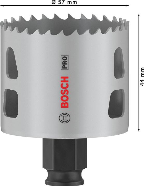 Immagine prodotto Bosch Professional Zubehör Sega a tazza PRO Multi Material PC Plus, 57 mm (57 millimetri)