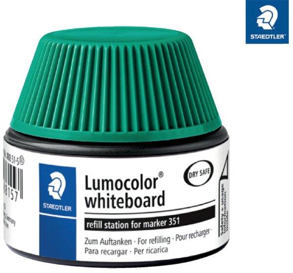Image du produit Staedtler ® Recharge d'encre pour marqueur Lumocolor® refill station bouteille verte 20ml (1 x)