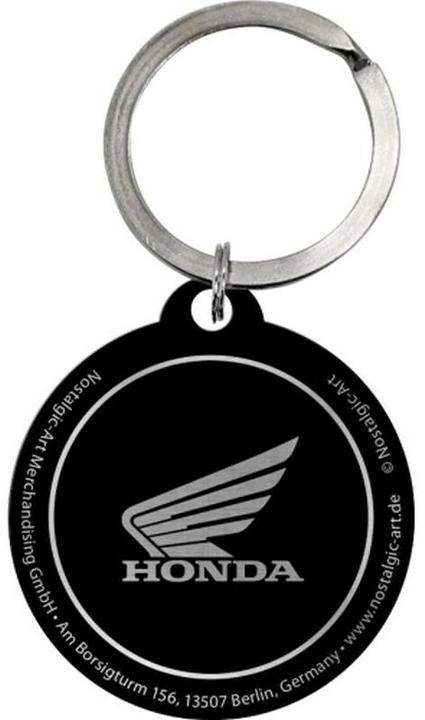 Actual product image Nostalgic-Art Merchandising Nostalgic Art key ring Honda Ø 4 cm, red, motif: vehicle