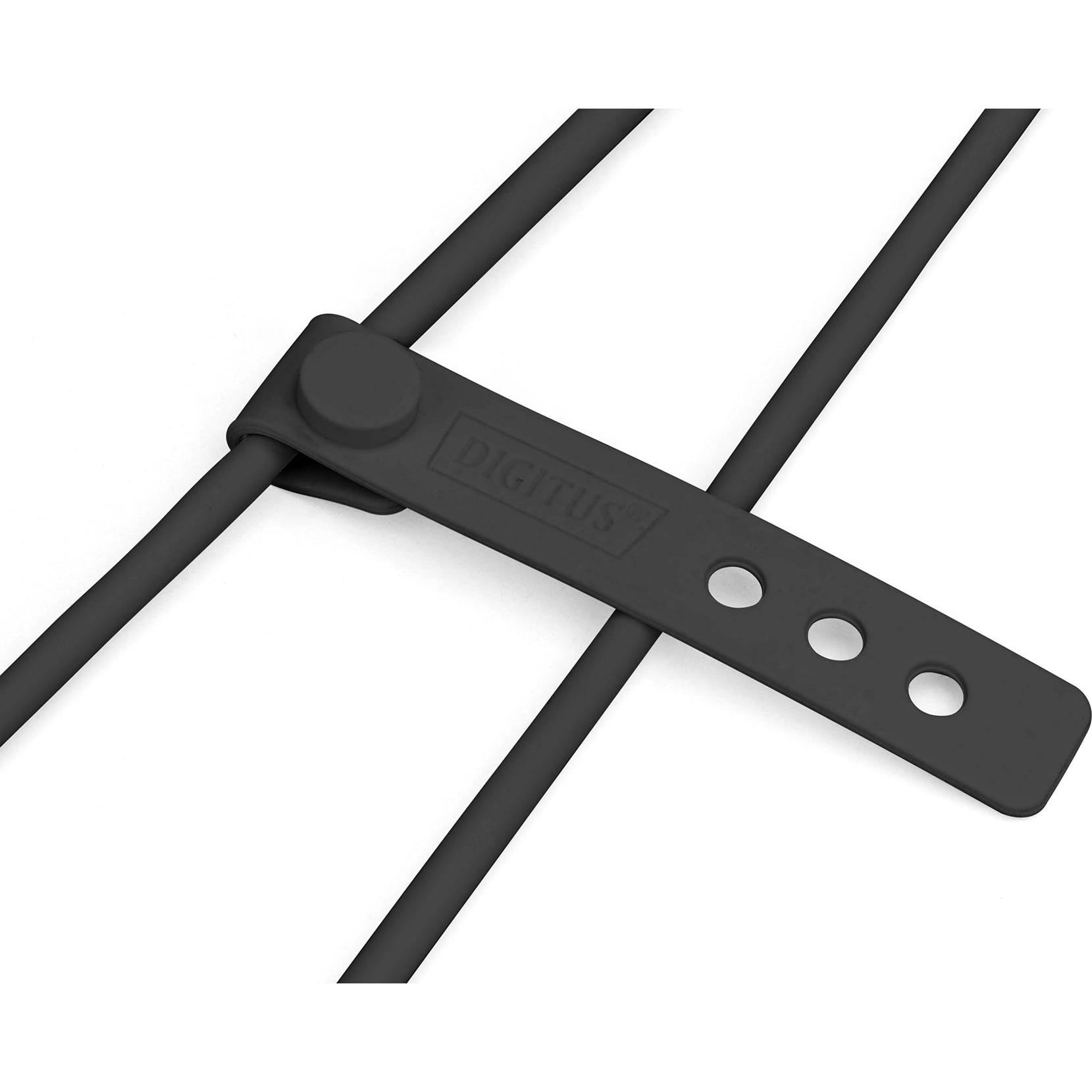 Thumbnail - Digitus Lightning Silikon Anschlusskabel, USB-C - Lightning, 1m, schwarz (1 m, USB 2.0), USB Kabel