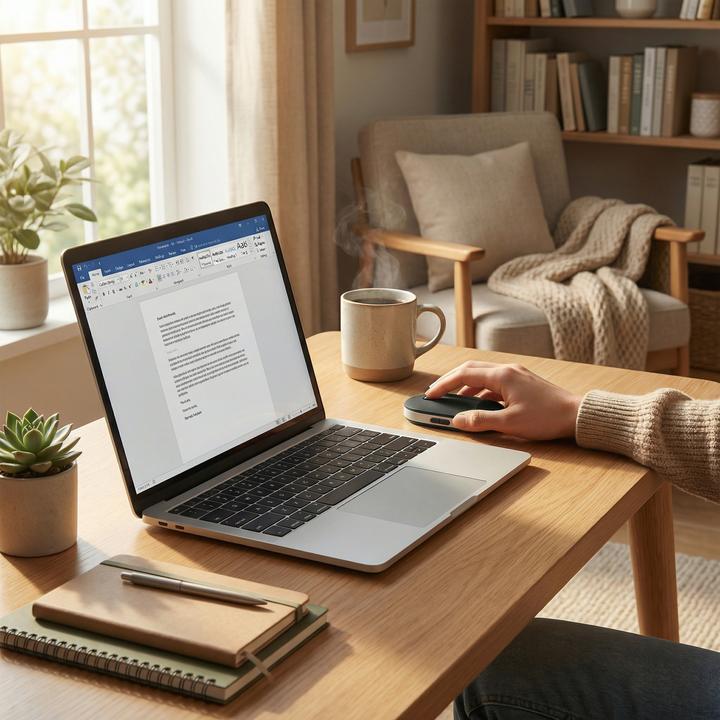 Actual product image CSL Ergonomische Funkmaus für Rechts/Linkshänder, Dual BT & 2,4 GHz, 2477 DPI, leise, USB-C, 2 Geräte (Docking, Wireless)