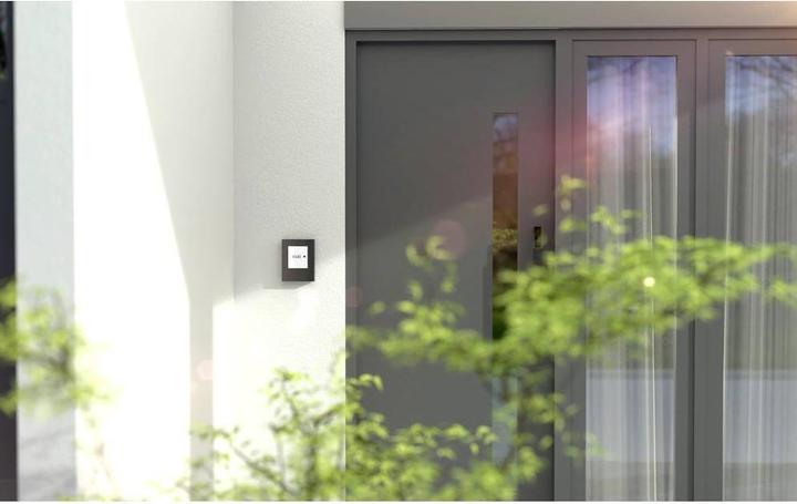 Actual product image M-E KTF-1 A Klingeltaster mit Beleuchtungsautomatik für 1-Familienhaus