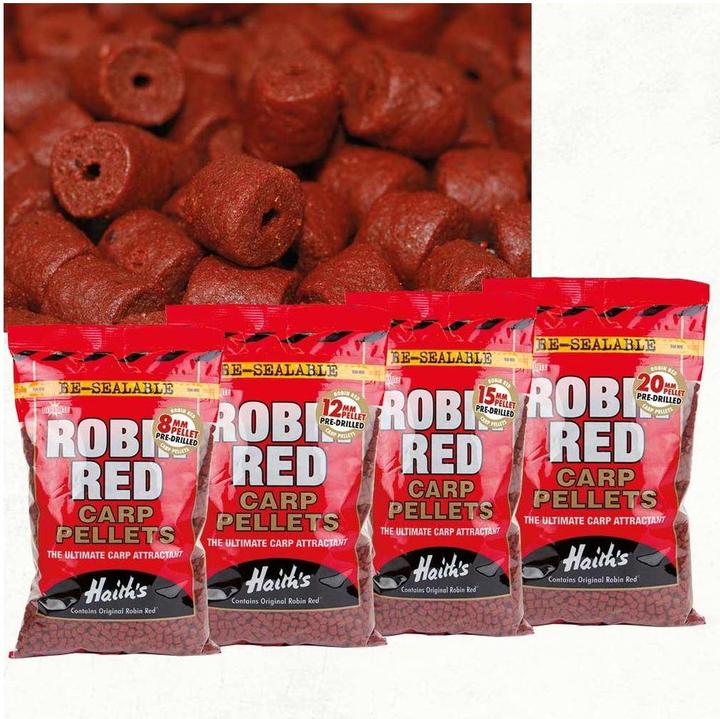 Immagine prodotto Dynamite Baits Robin Red Carp Pellets (1.50 cm)