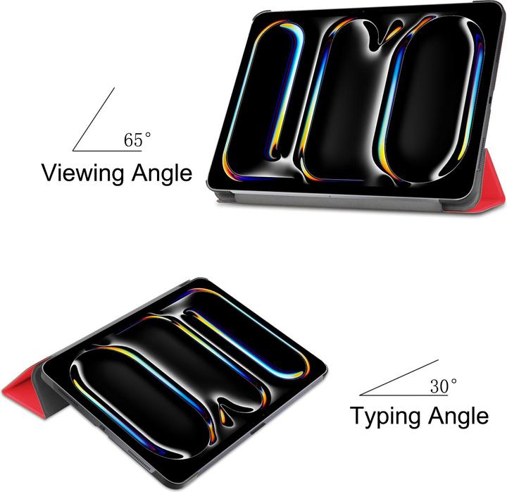 Produktbild Lobwerk Smart Cover Hülle für Apple iPad Pro 11 2024 M4 5. Generation 11 Zoll Schutzhülle Flip Case aufstell