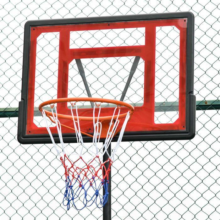 Produktbild Swisshandel24 Basketballständer Outdoor mit Rollen, 160-210 cm höhenverstellbar Basketballkorb