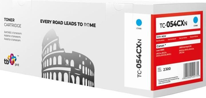 Image du produit Toner do Canon LBP 620C 054H TC-054CXN błękitny 100% nowy