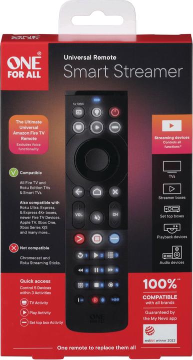 Produktbild One for All URC 7945 (Universal Fernbedienung, Infrarot)