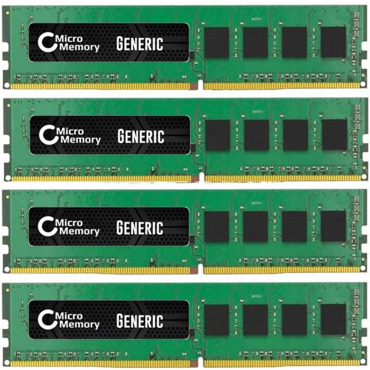 CoreParts 8GB Memory Module for HP (HP, 4 x 2GB), RAM Modellspezifisch, Grün