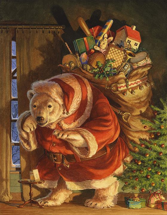 Actual product image Die Nacht vor Weihnachten (German, Clement Clarke Moore, Steve Richardson, 2024)