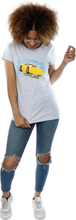 Actual product image Disney Womens/Ladies Cars Cruz Ramirez Cotton T-Shirt (XXL)