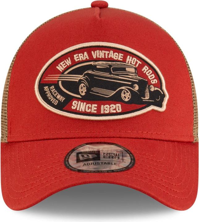 Produktbild New Era 9Forty A-Frame Trucker Cap - Hot Rods Rot (One Size)