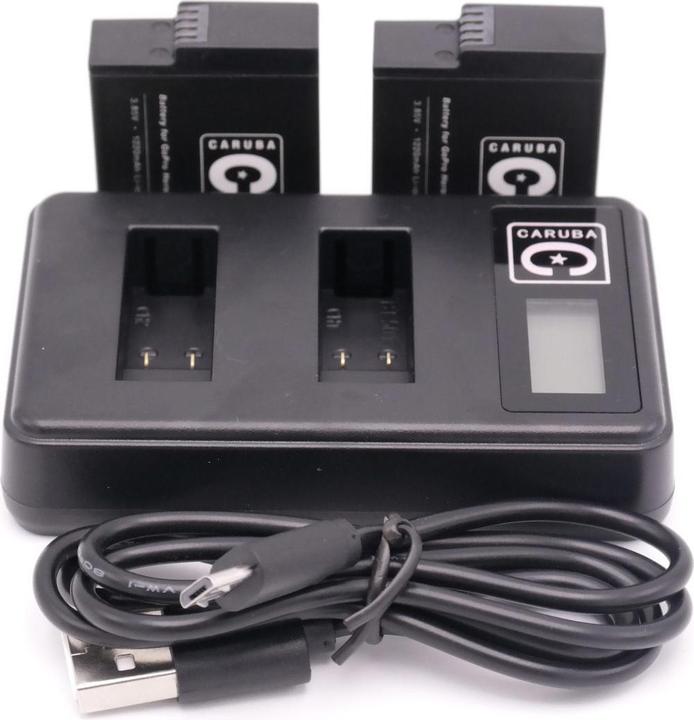 Produktbild Caruba Wall Charger & Batterij Duo Kit voor GoPro Hero 5 / 6 / 7
