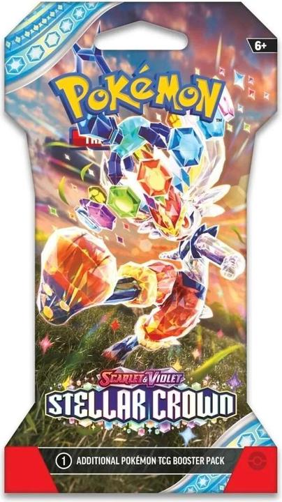 Produktbild Pokémon Stellar Crown (Englisch, Sleeved Booster Pack)