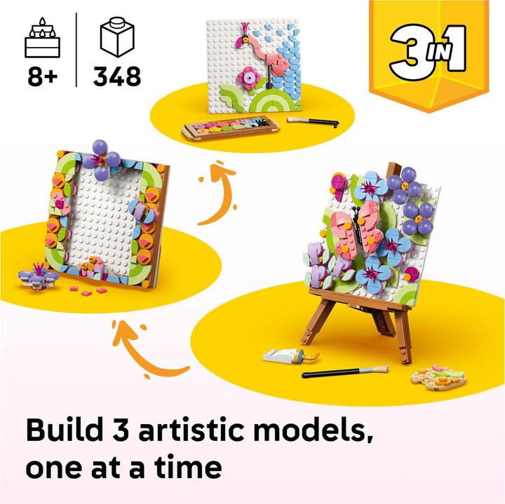 Produktbild LEGO Deko-Blumengemälde (31390, LEGO Creator Expert)