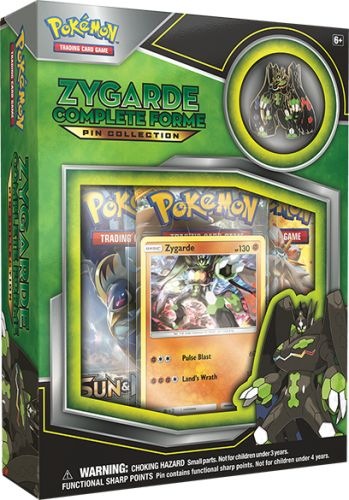 Actual product image Pokémon Zygarde Complete Forme Pin Collection - EN (English)