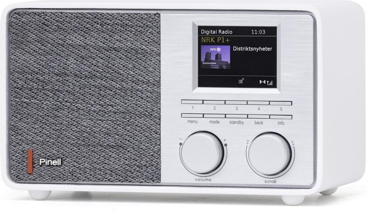 Produktbild Pinell Supersound 201W - DAB+/Internet tafelradio - wit (DAB+, FM, Bluetooth, WLAN)