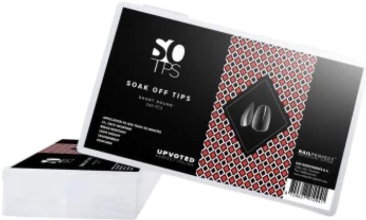 Actual product image Nail Perfect Soak Off Tips (Artificial nails)