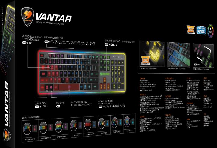 Produktbild Cougar Vantar Gaming (CH, Kabelgebunden)