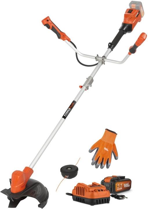 Powerplus Dual Power Brush Cutter (Metal cutting blade, Trim line)