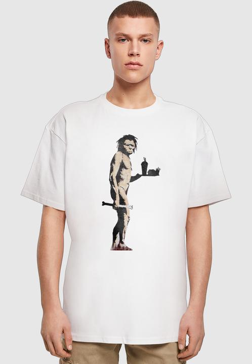 Produktbild Merchcode Brandalised - Fast Food Apeman Heavy Oversize Tee - 189251 (M)
