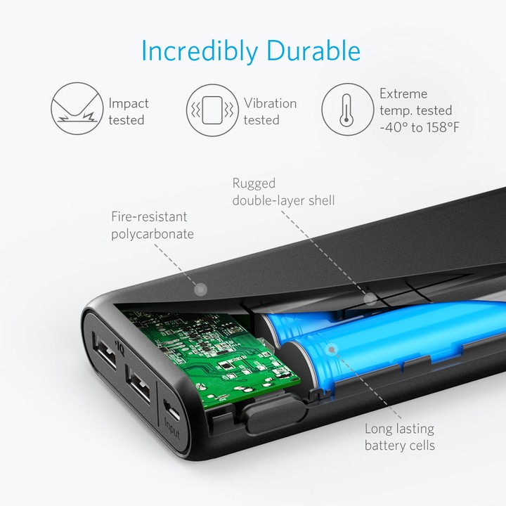 Immagine prodotto Anker PowerCore (15600 mAh, 78 Wh)