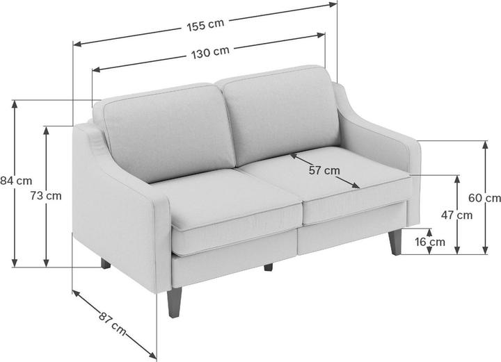 Produktbild Atelier del Sofa Robin (2-Sitzer)