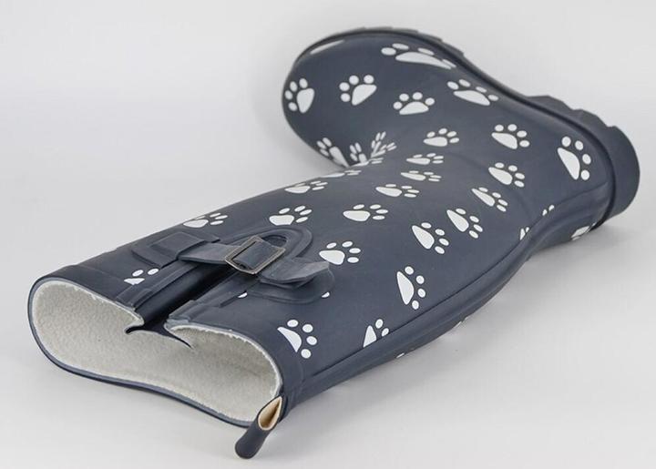 Image du produit Storm Wells Bottes en caoutchouc motif pattes (38)