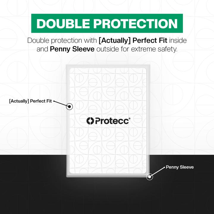 Actual product image Protecc Regular Soft Card Sleeves (Penny Sleeves)