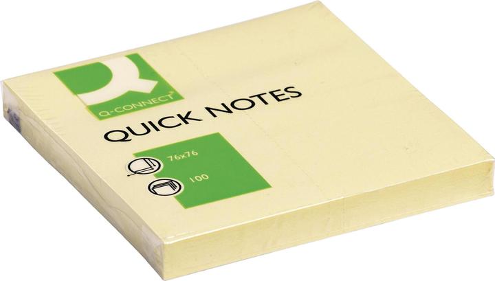 Actual product image Q-Connect Sticky notes Quick Notes (76 x 76 mm)