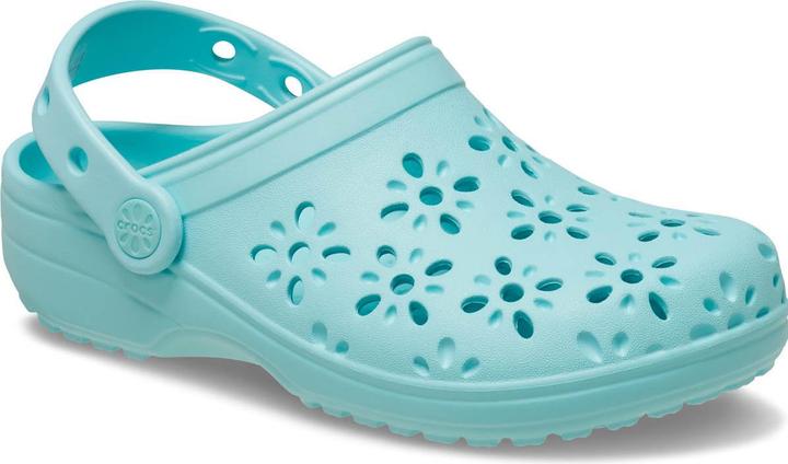 Actual product image Crocs T's Classic Floral CutOut Clog (23)
