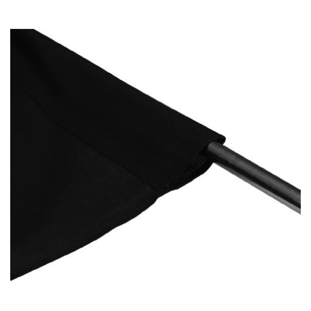 Falcon Eyes Stoffen Achtergrond Bcp-02 2x3 M Zwart (300 cm, 300 cm), Achtergrondsystemen, Zwart