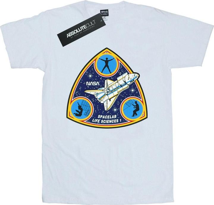 Actual product image Nasa Mens Classic Spacelab Life Science T-Shirt (S)